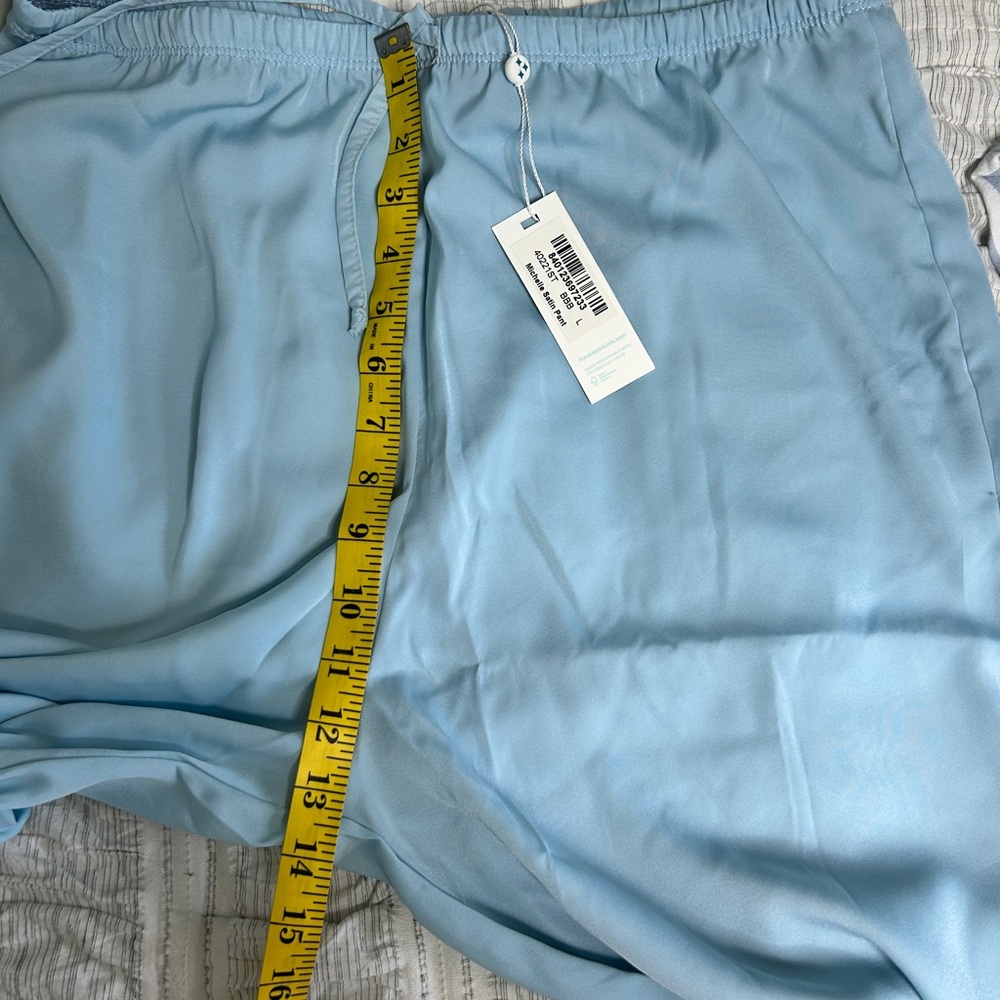 NWT Frankies Bikinis Michelle Low Rise Wide Leg Pants - Picture 9 of 9